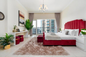 Spacious 2 beds 5 min walk from Dubai Mall with brand new gym and rooftop swimming pool
